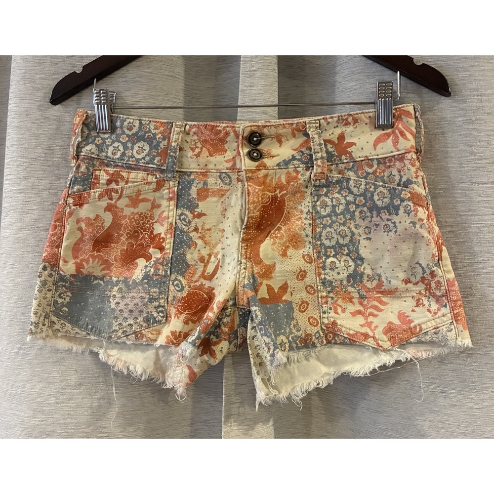 Pilcro The Wanderer Low-Rise Shorts Women's Size 26 - Picture 2 of 6